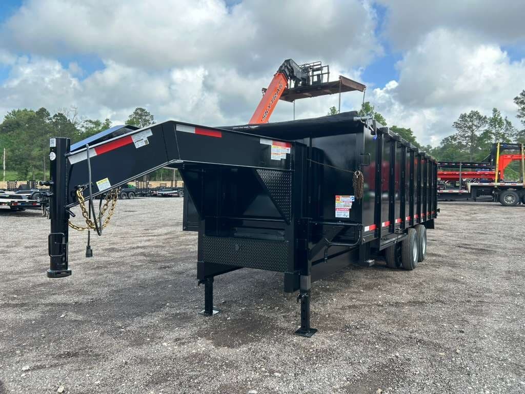 2026 Load Trail DG 83X14X4 Telescopic Gooseneck Dump Trailer 7GA 16K - Image 2