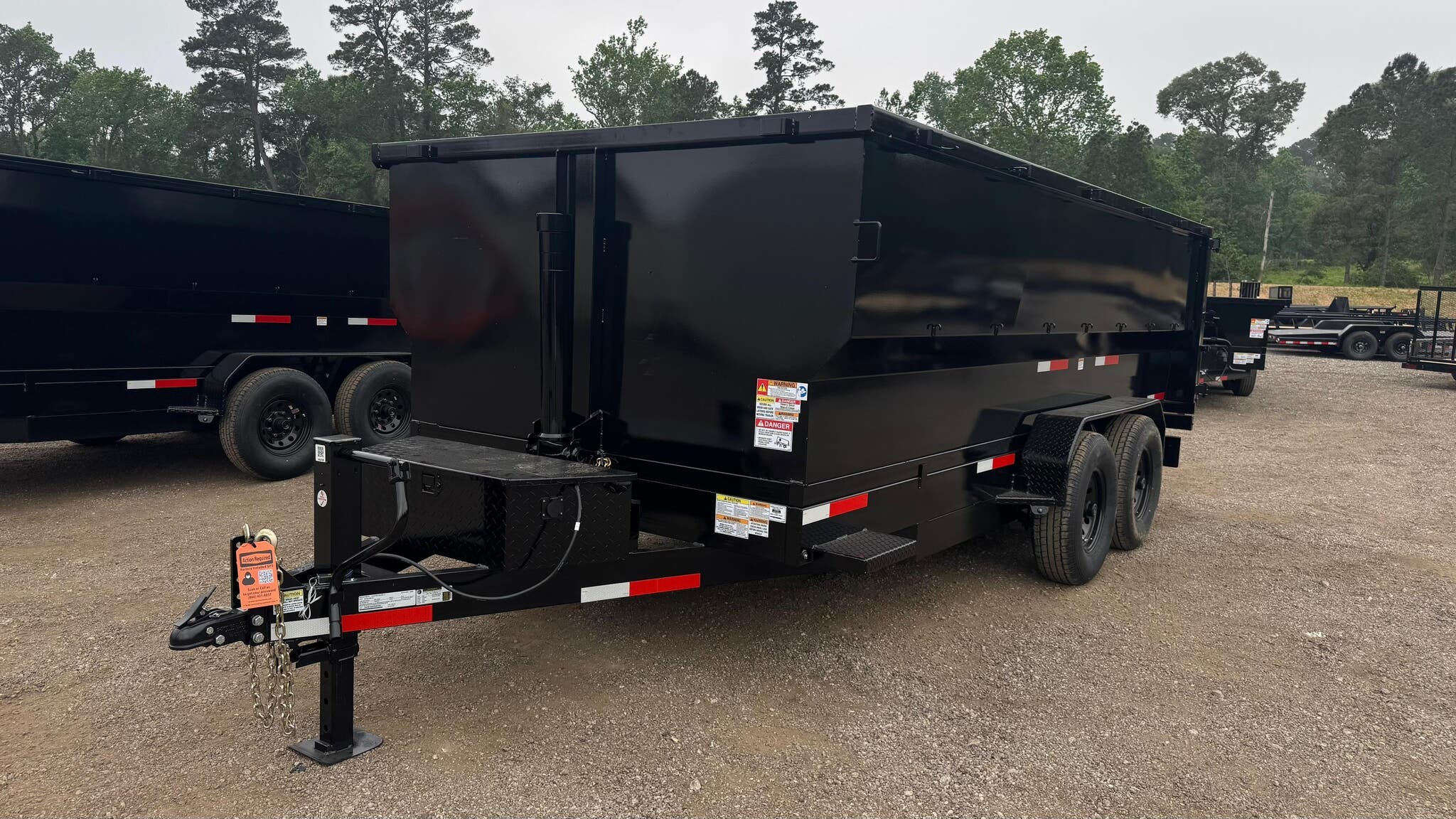 2026 Texas Pride 7X16X4 Dump Trailer 16K LB 3/16 Floor