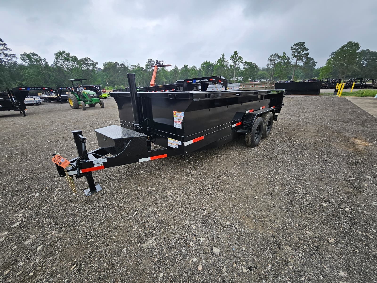 2026 Texas Pride 7X16X2 Dump Trailer 16K LB 3/16 Floor - Image 2
