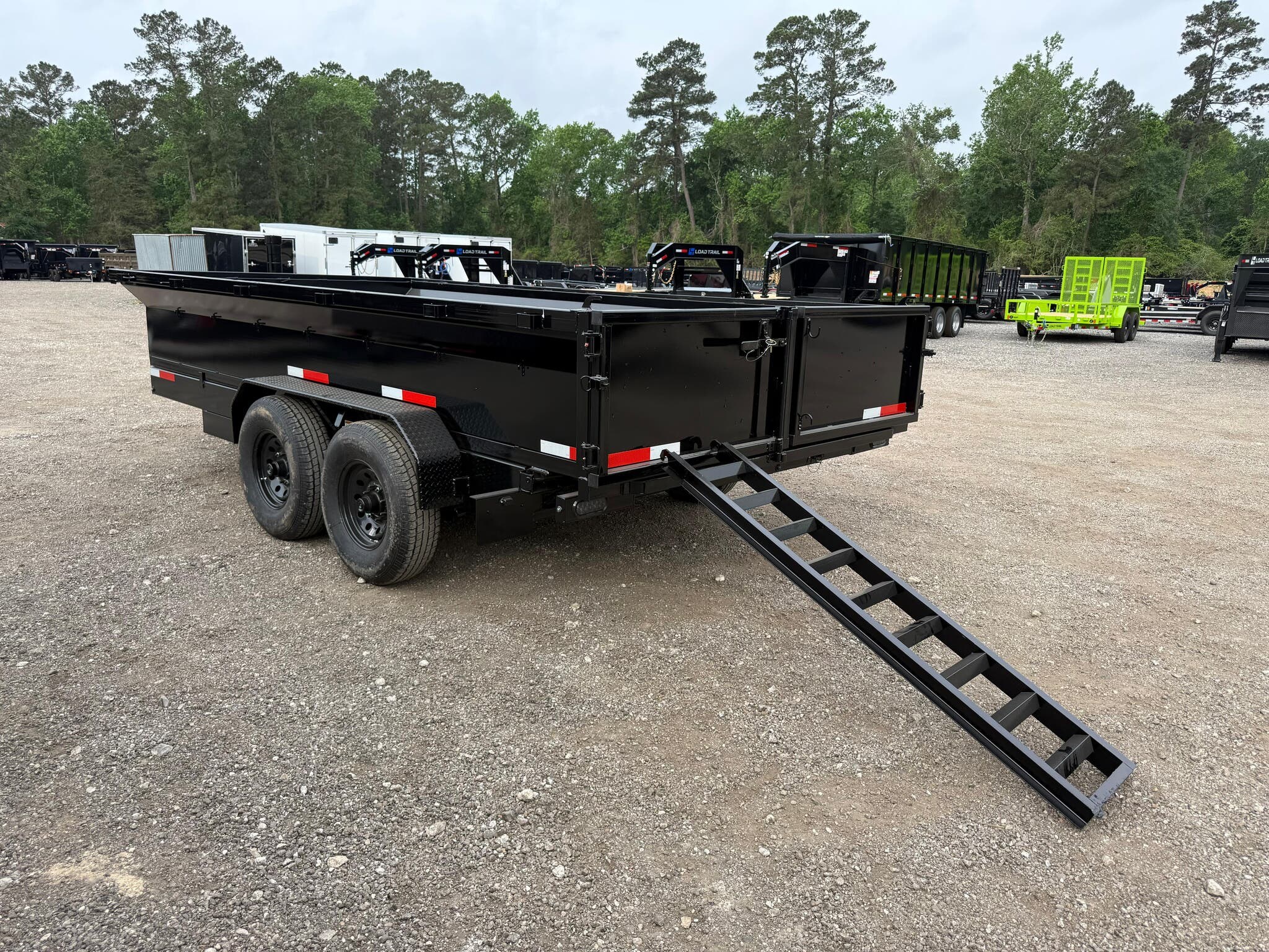 2026 Texas Pride 7X16X2 Dump Trailer 16K LB 3/16 Floor - Image 3