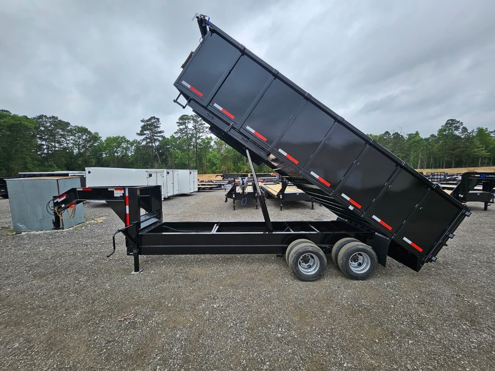 2026 Load Trail DG 83X14X3 Telescopic Gooseneck Dump Trailer 7GA 14K - Image 3