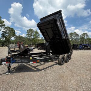 2026 Texas Pride 7X16X3 Telescopic Dump Trailer 16K LB 3/16 Floor