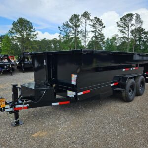 2026 Texas Pride 7x14x3 Telescopic Gooseneck Dump Trailer 16K 3/16