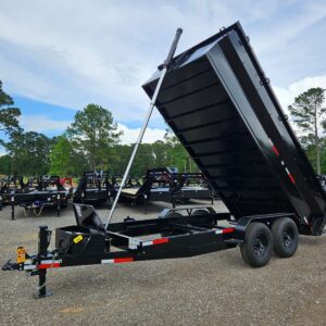 2026 Texas Pride 7x12x2 Telescopic Dump Trailer 14k GVWR