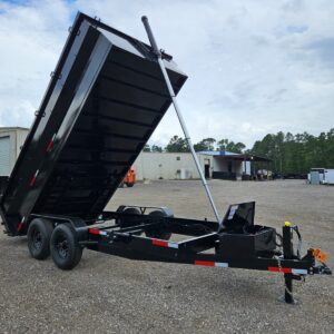 2026 Texas Pride 7X16X2 Gooseneck Dump Trailer 16K LB 3/16" Floor