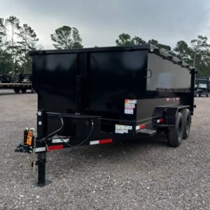 2026 Texas Pride 7X12X3 Telescopic Dump Trailer 14K LB