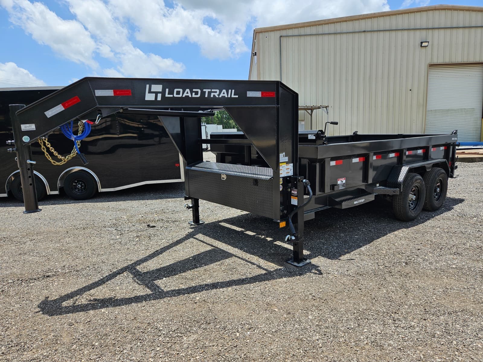 2027 Load Trail DG 83X16X3 Telescopic Gooseneck Dump Trailer 7GA 14K