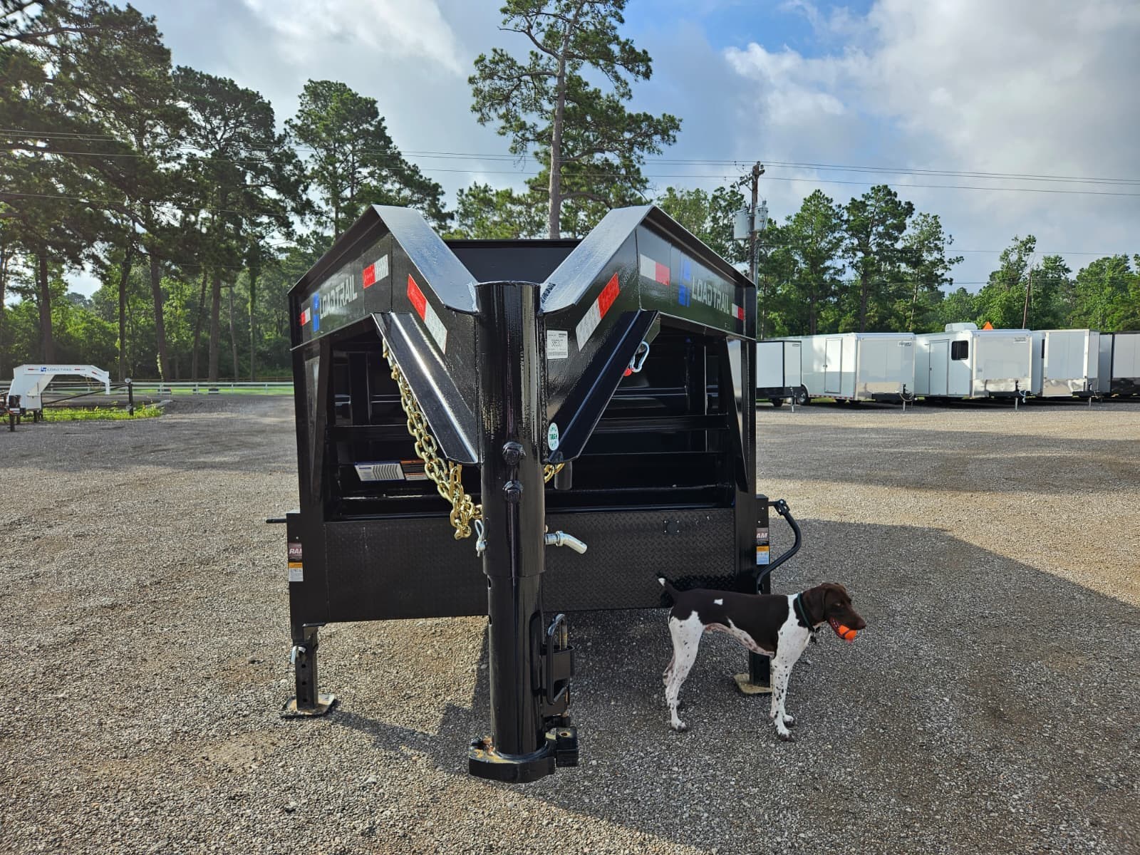 2026 Load Trail DG 83X16X4 Telescopic Gooseneck Dump Trailer 7GA 14K - Image 4