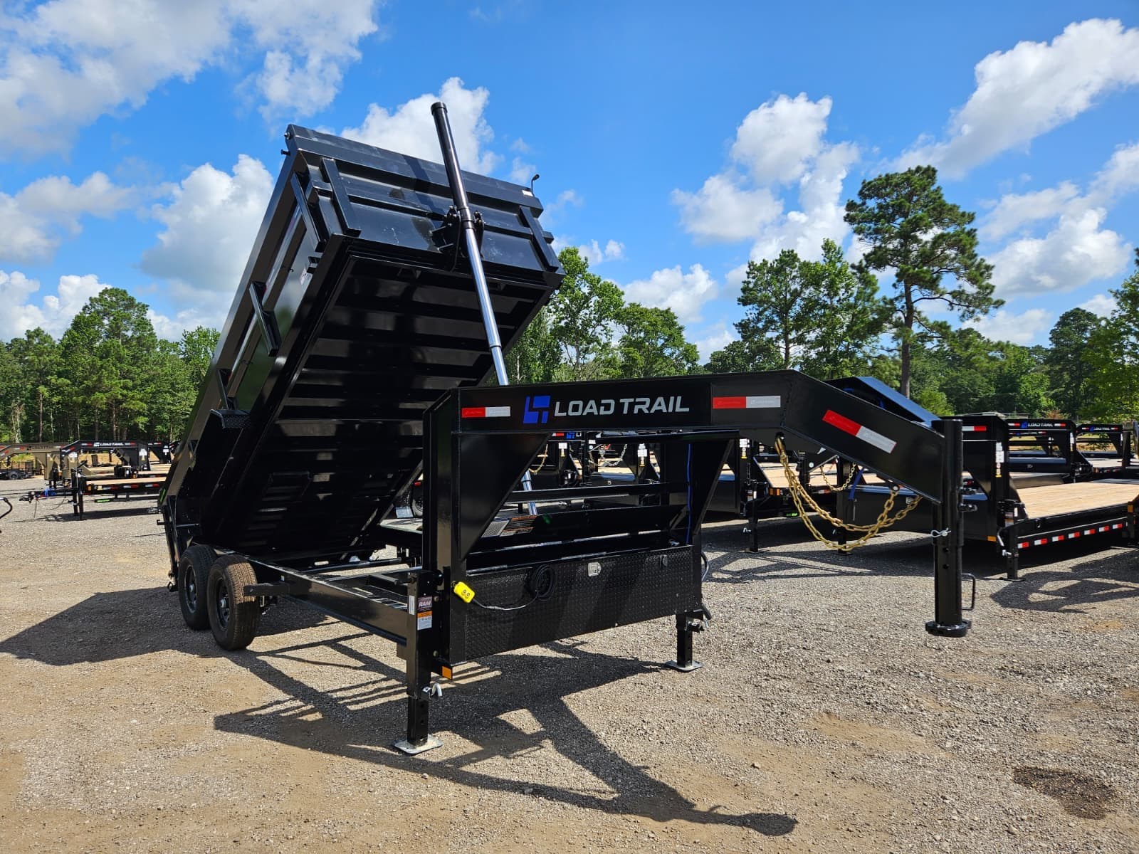 2027 Load Trail HG 83X16X3 Telescopic Gooseneck Dump Trailer 7GA 20K