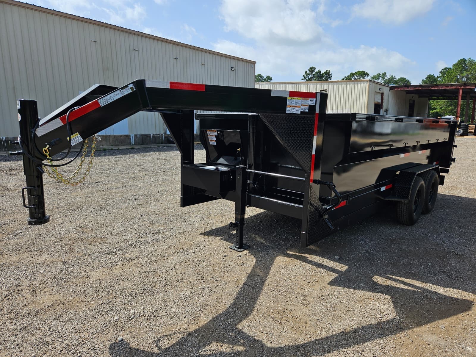 2026 Texas Pride 7X16X3 Gooseneck Dump Trailer 16K LB 3/16" Floor - Image 4