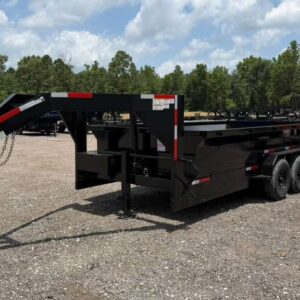 2026 Texas Pride 7x14x2 Telescopic Gooseneck Dump Trailer 16K 3/16