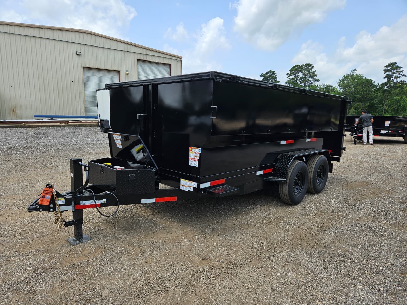 2027 Load Trail DG 83X16X3 Telescopic Gooseneck Dump Trailer 7GA 14K - Image 2