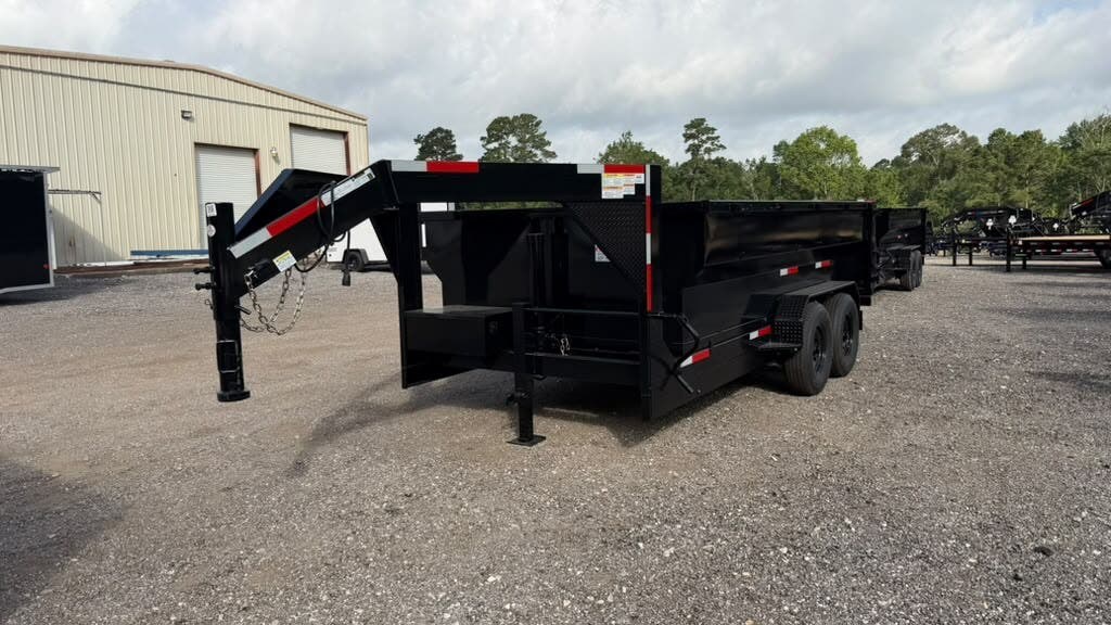 2026 Texas Pride 7X14X2 Telescopic Dump Trailer 16K LB W/ Upgrades