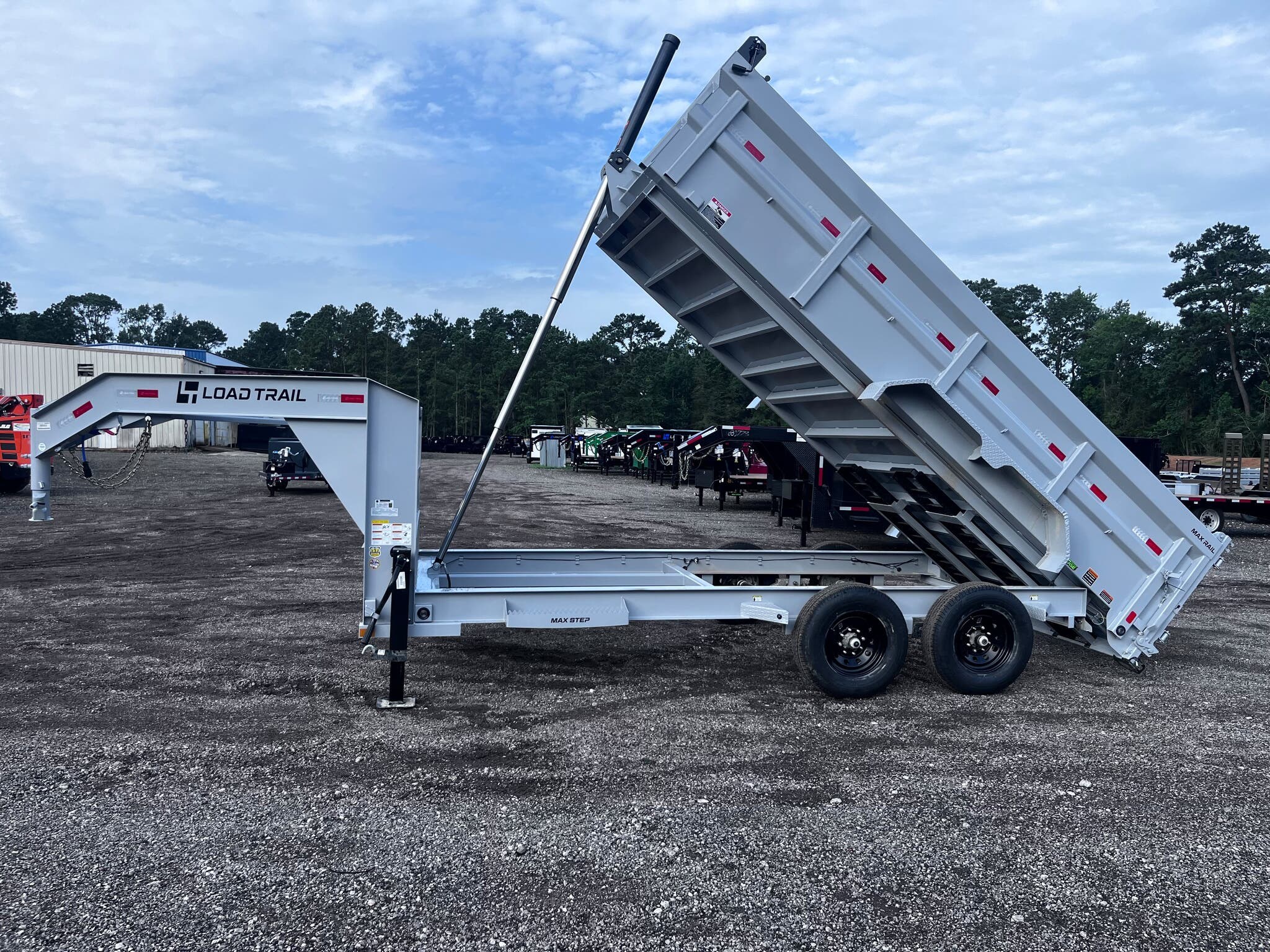 2027 Load Trail DG 83X14X4 Gooseneck High Side Dump Trailer 7GA 14K - Image 3