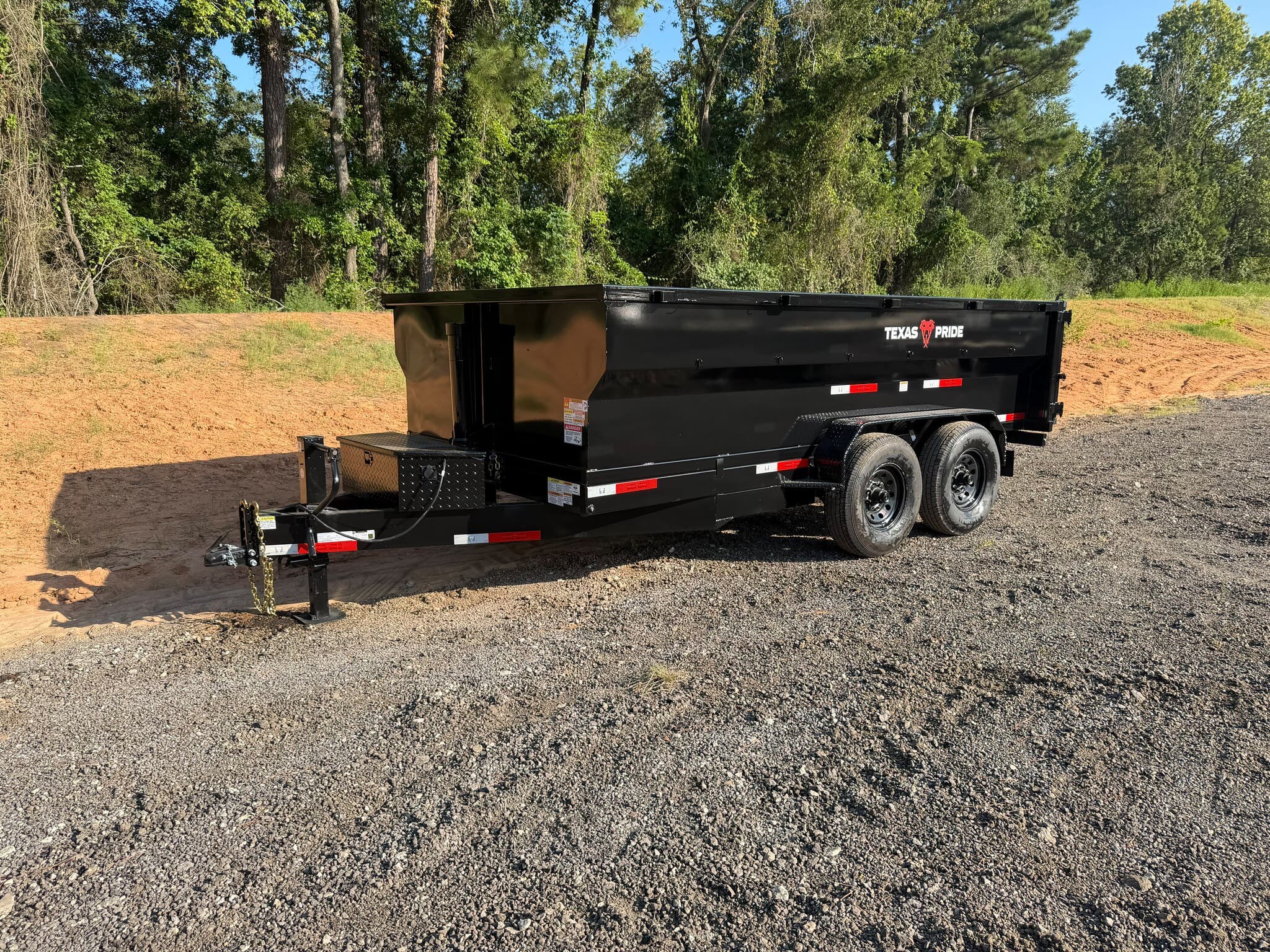 2026 Texas Pride 7X16X3 Telescopic Dump Trailer 14K LB - Image 3