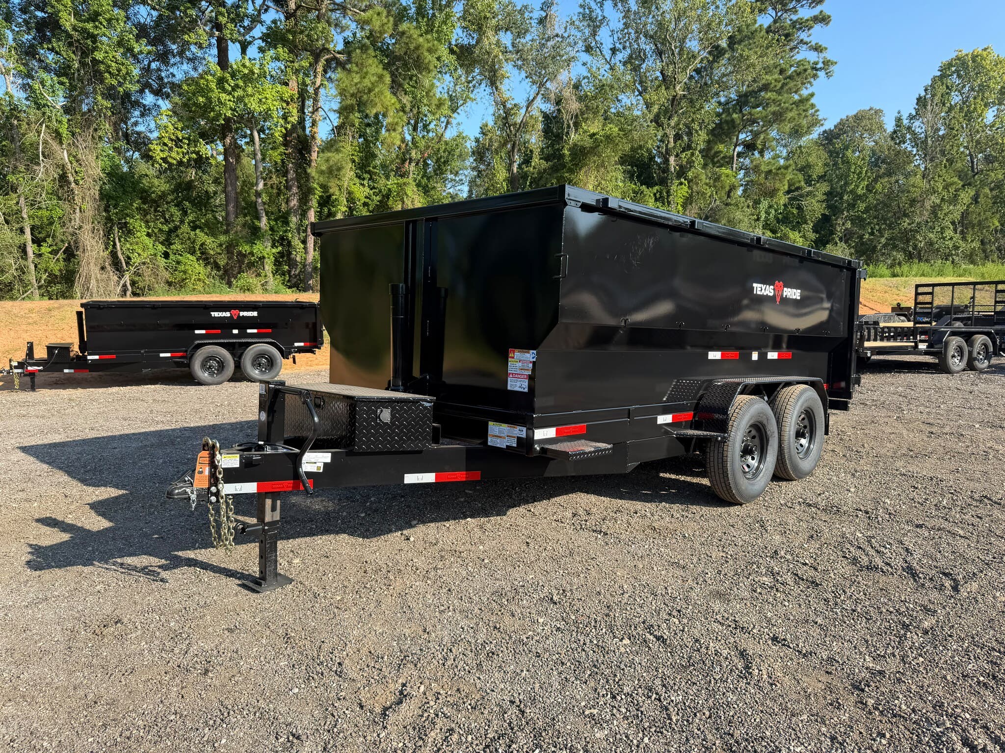 2026 Texas Pride 7X14X4 Dump Trailer 16K LB 3/16 Floor - Image 3