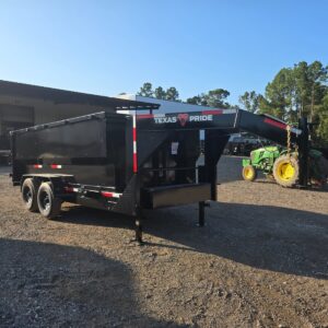 2026 Texas Pride 7X16X3 Gooseneck Dump Trailer 16K LB 3/16" Floor