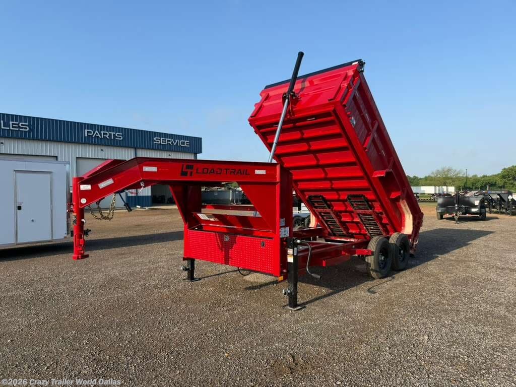 2026 Load Trail DG 83X14X3 Telescopic Gooseneck Dump Trailer 7GA 14K