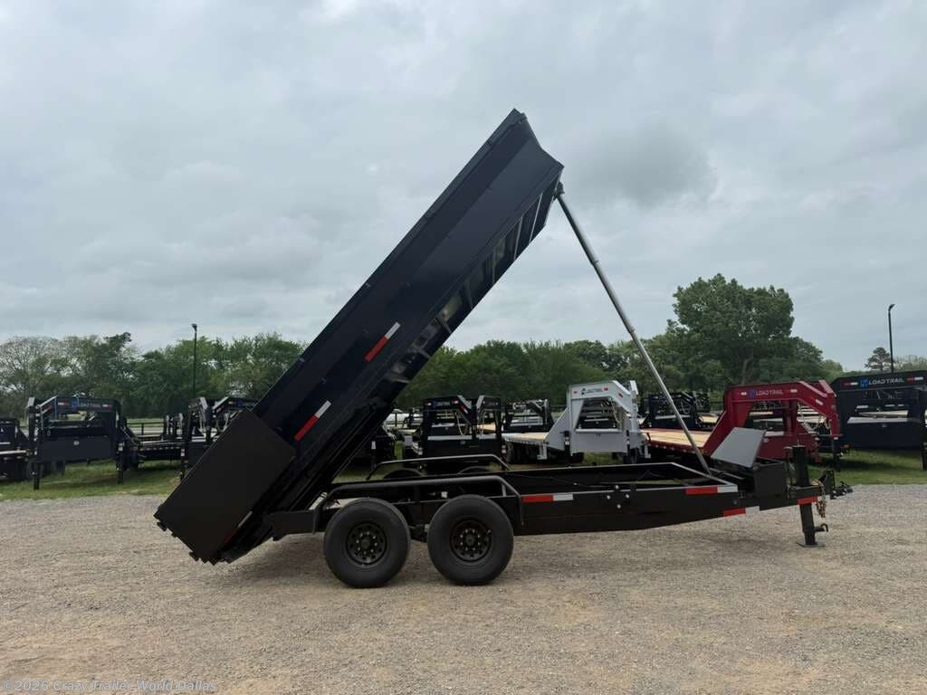 2026 Texas Pride 7x12x3 Telescopic Dump Trailer 14k GVWR - Image 2