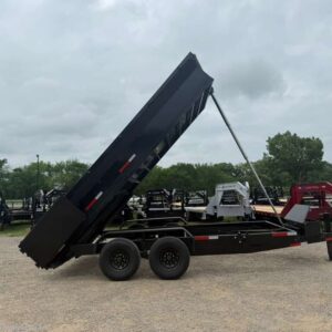 2026 Texas Pride 7X16X4 Telescopic Gooseneck Dump Trailer 16K 3/16