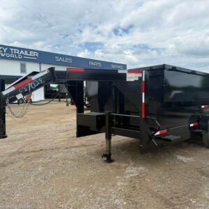 2026 Texas Pride 7X16X4 Telescopic Gooseneck Dump Trailer 16K 3/16