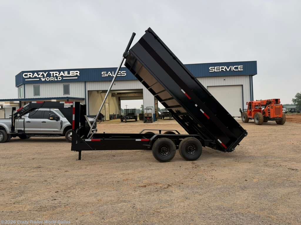 2026 Texas Pride 7X16X3 Gooseneck Dump Trailer 16K LB 3/16" Floor - Image 4