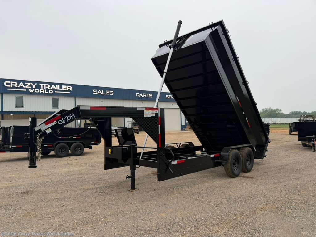 2026 Texas Pride 7X16X2 Dump Trailer 16K LB 3/16 Floor - Image 2