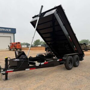 2026 Texas Pride 7X12X2 Telescopic Dump Trailer 14K LB