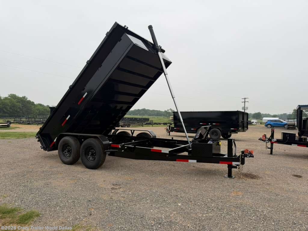 2026 Texas Pride 7X14X2 Telescopic Dump Trailer 16K LB W/ Upgrades