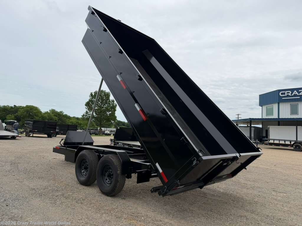 2026 Texas Pride 7X16X3 Dump Trailer 16K LB 3/16 Floor - Image 3