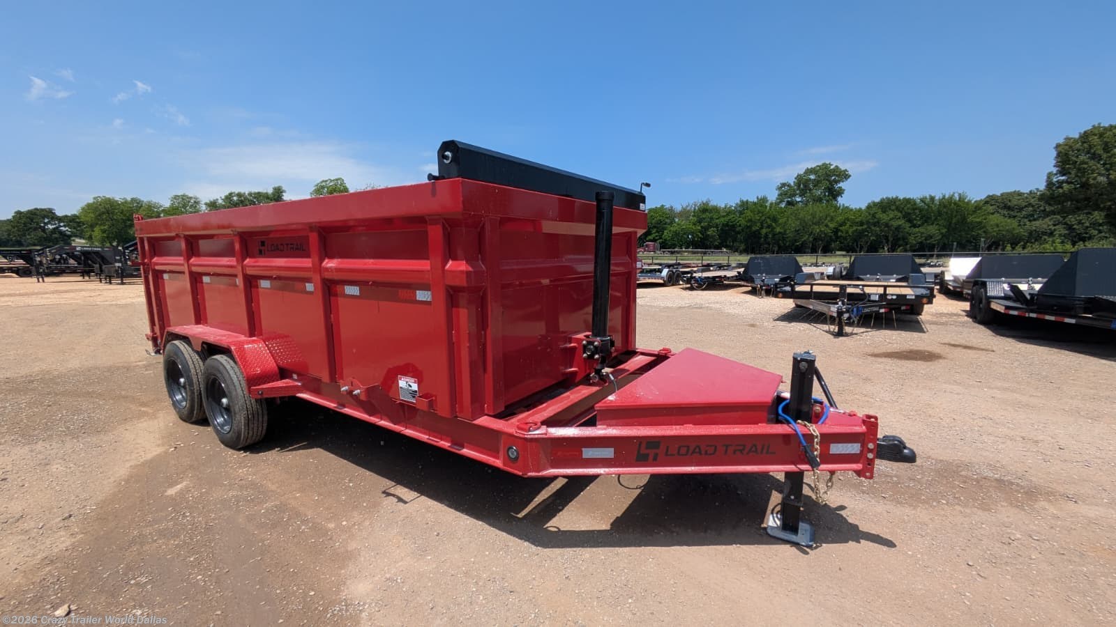 2026 Load Trail DL 83X16X4 Telescopic Dump Trailer 7GA 16K - Image 3