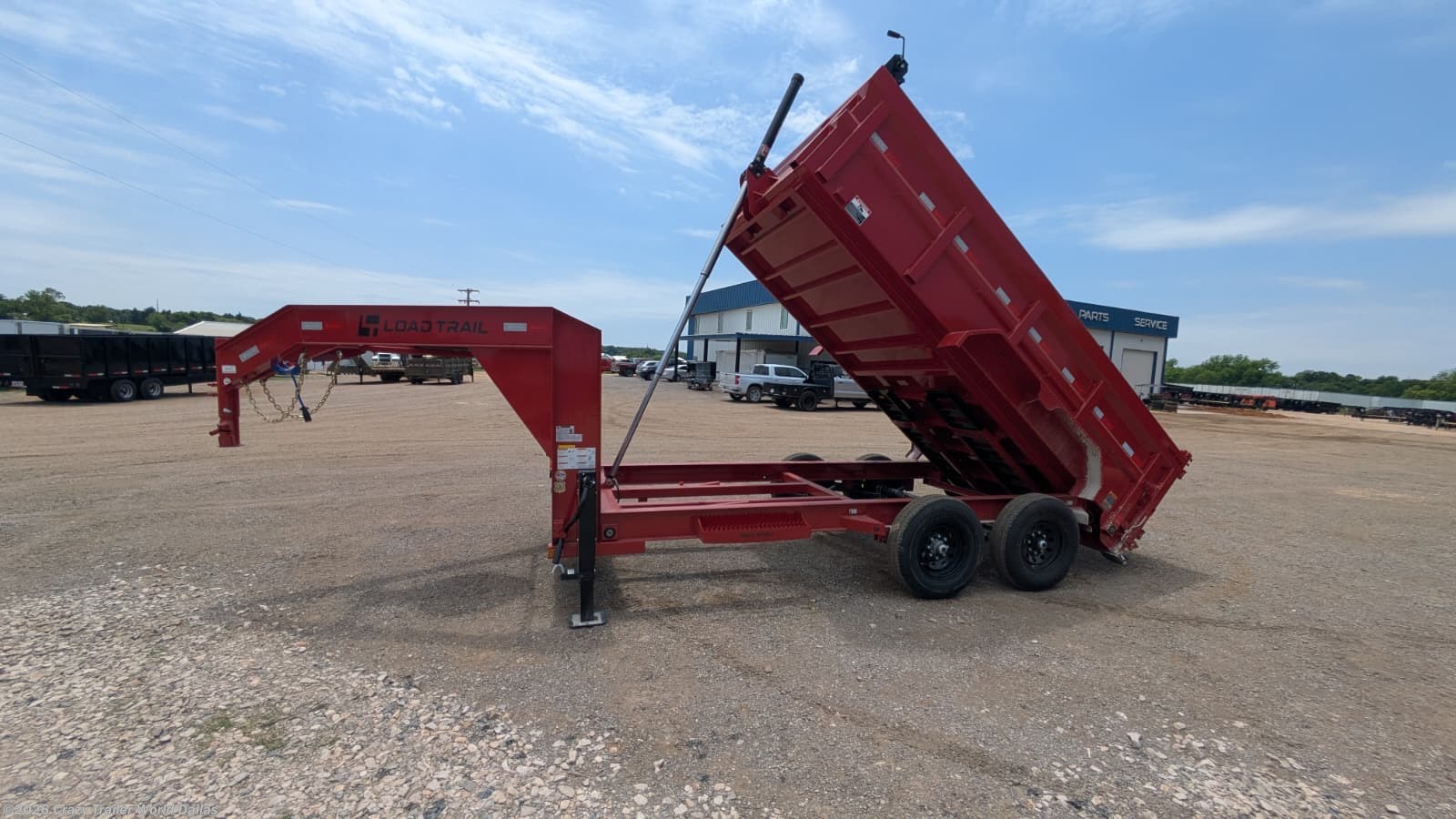 2026 Load Trail DG 83X14X3 Telescopic Gooseneck Dump Trailer 7GA 14K - Image 2