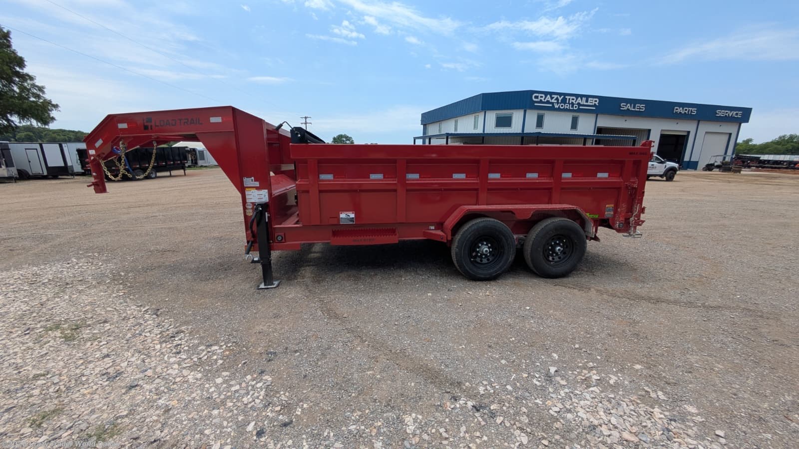 2026 Load Trail DG 83X14X3 Telescopic Gooseneck Dump Trailer 7GA 14K - Image 2