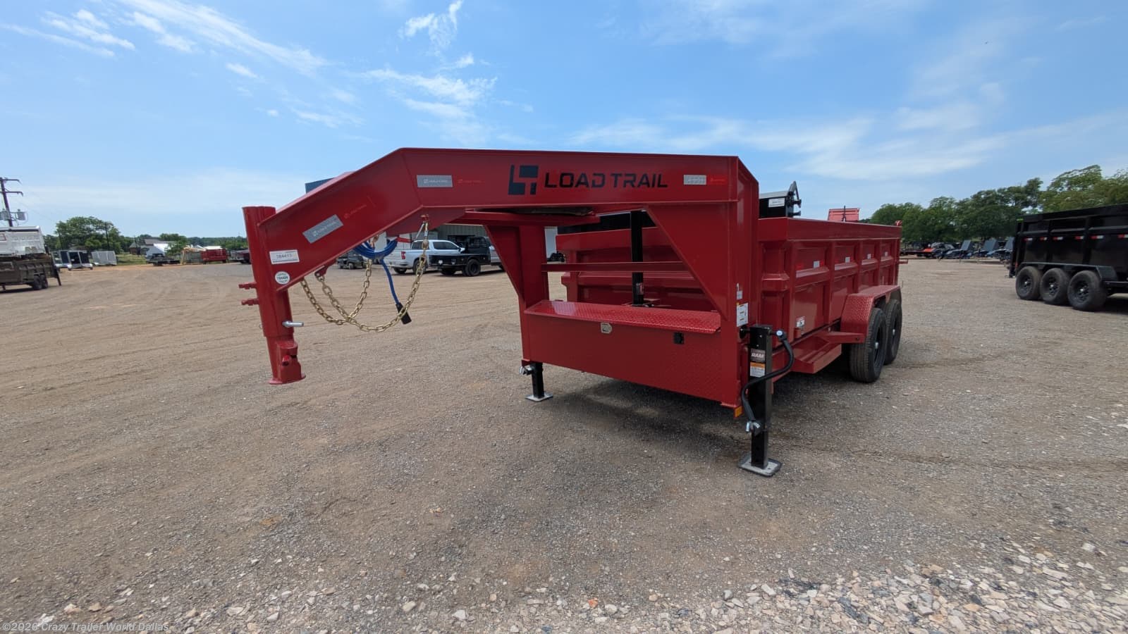 2026 Load Trail DG 83X14X3 Telescopic Gooseneck Dump Trailer 7GA 14K - Image 3