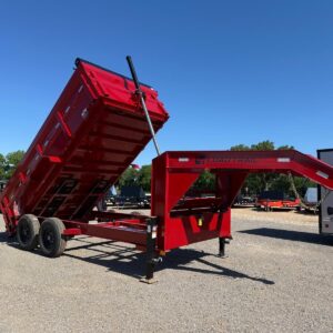 2026 Texas Pride 7x12x2 Telescopic Dump Trailer 14k GVWR