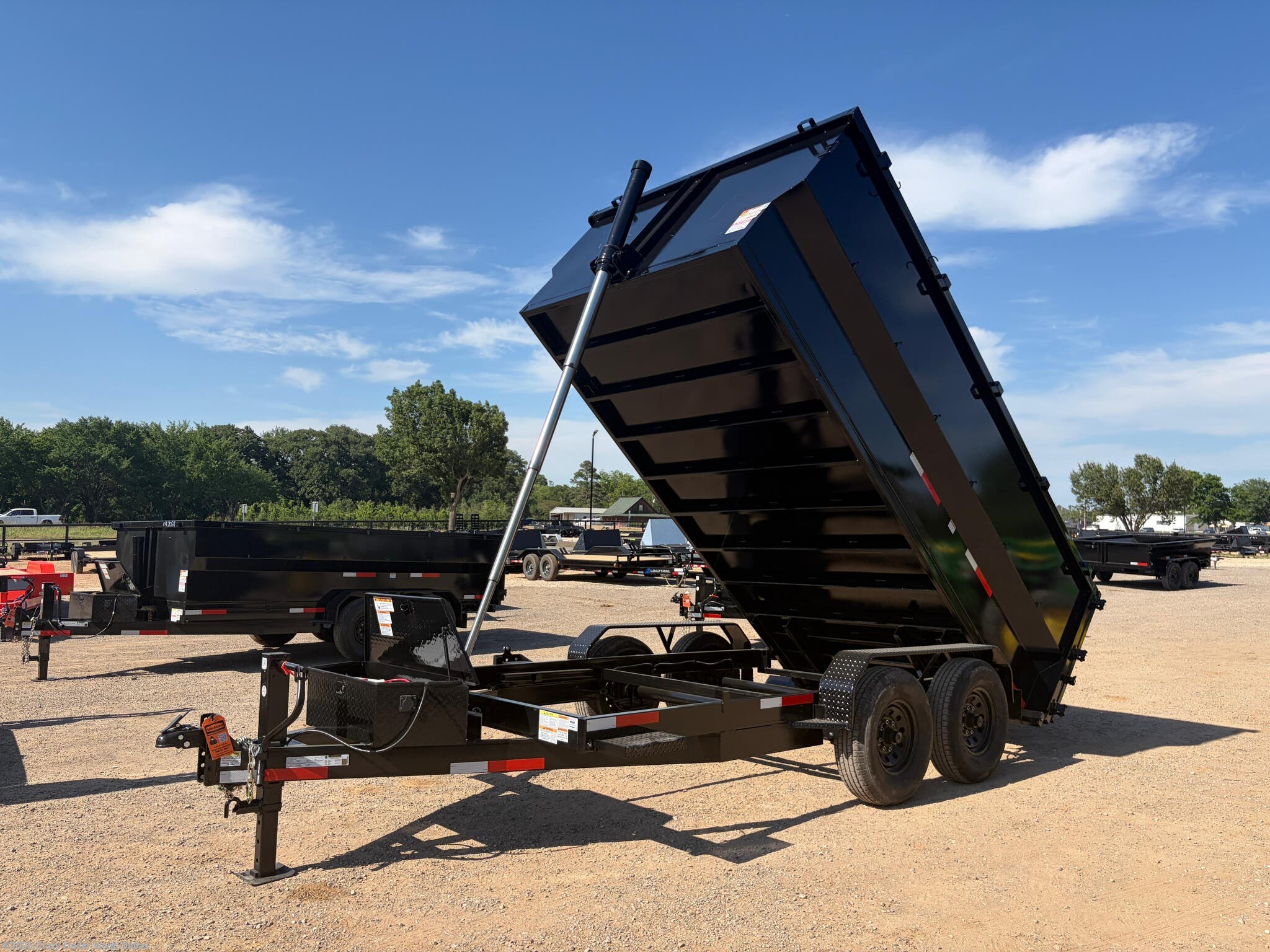 2026 Texas Pride 7X14X4 Dump Trailer 16K LB - Image 3