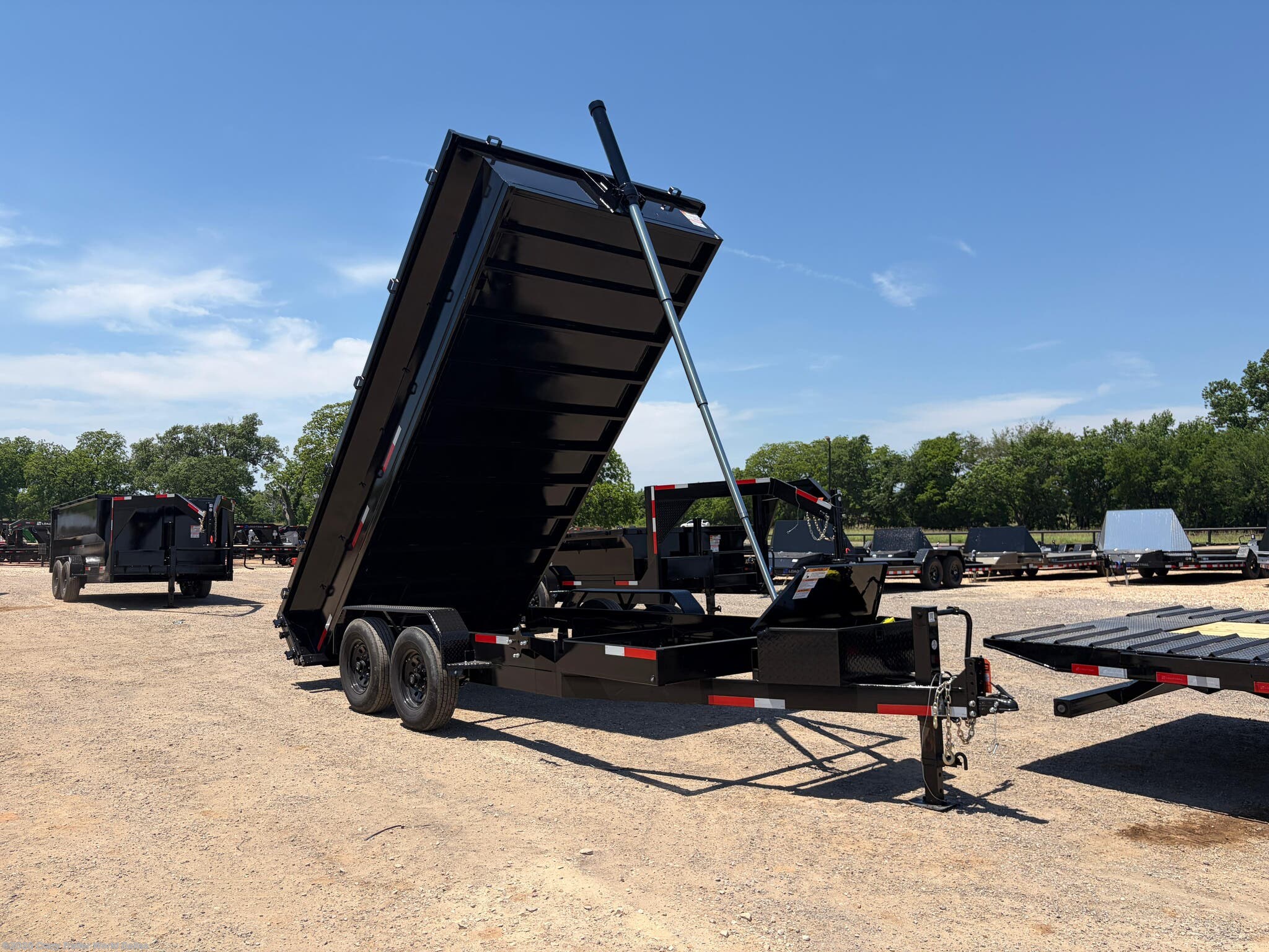 2026 Texas Pride 7X16X2 Dump Trailer 16K LB 3/16 Floor - Image 4