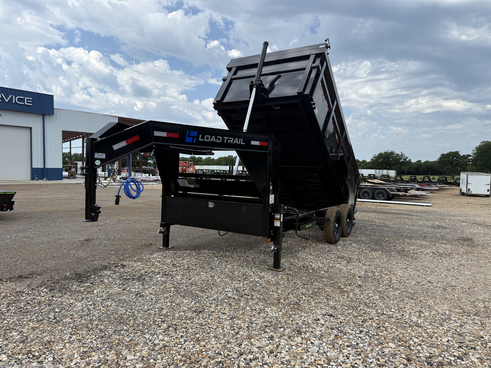 2026 Load Trail DG 83X14X4 Telescopic Gooseneck Dump Trailer 7GA 14K - Image 4
