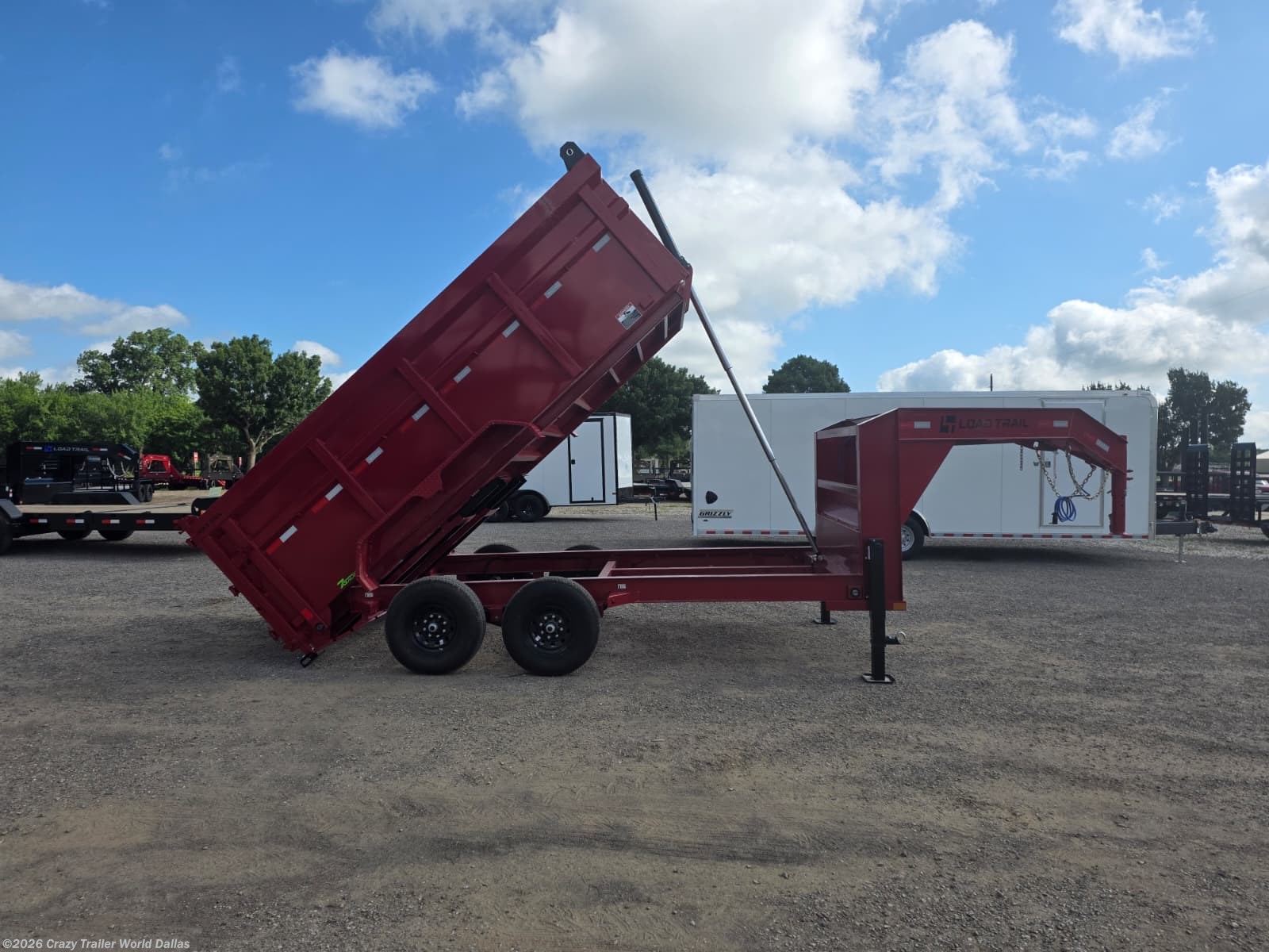 2026 Load Trail DG 83X14X4 Telescopic Gooseneck Dump Trailer 7GA 14K - Image 4