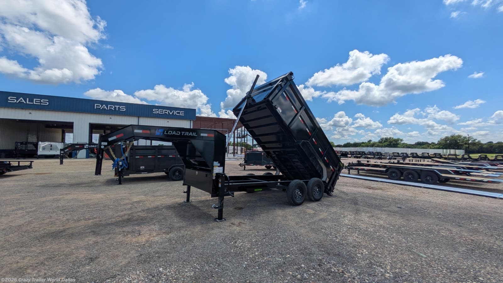 2027 Load Trail DG 83X16X3 Telescopic Gooseneck Dump Trailer 7GA 14K - Image 4