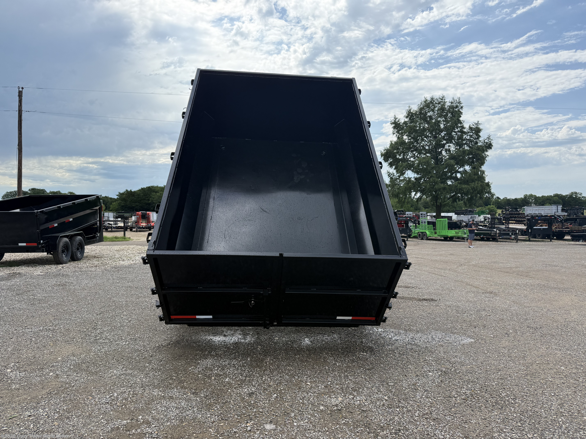 2026 Texas Pride 7x12x4 Telescopic Dump Trailer 14k GVWR - Image 4