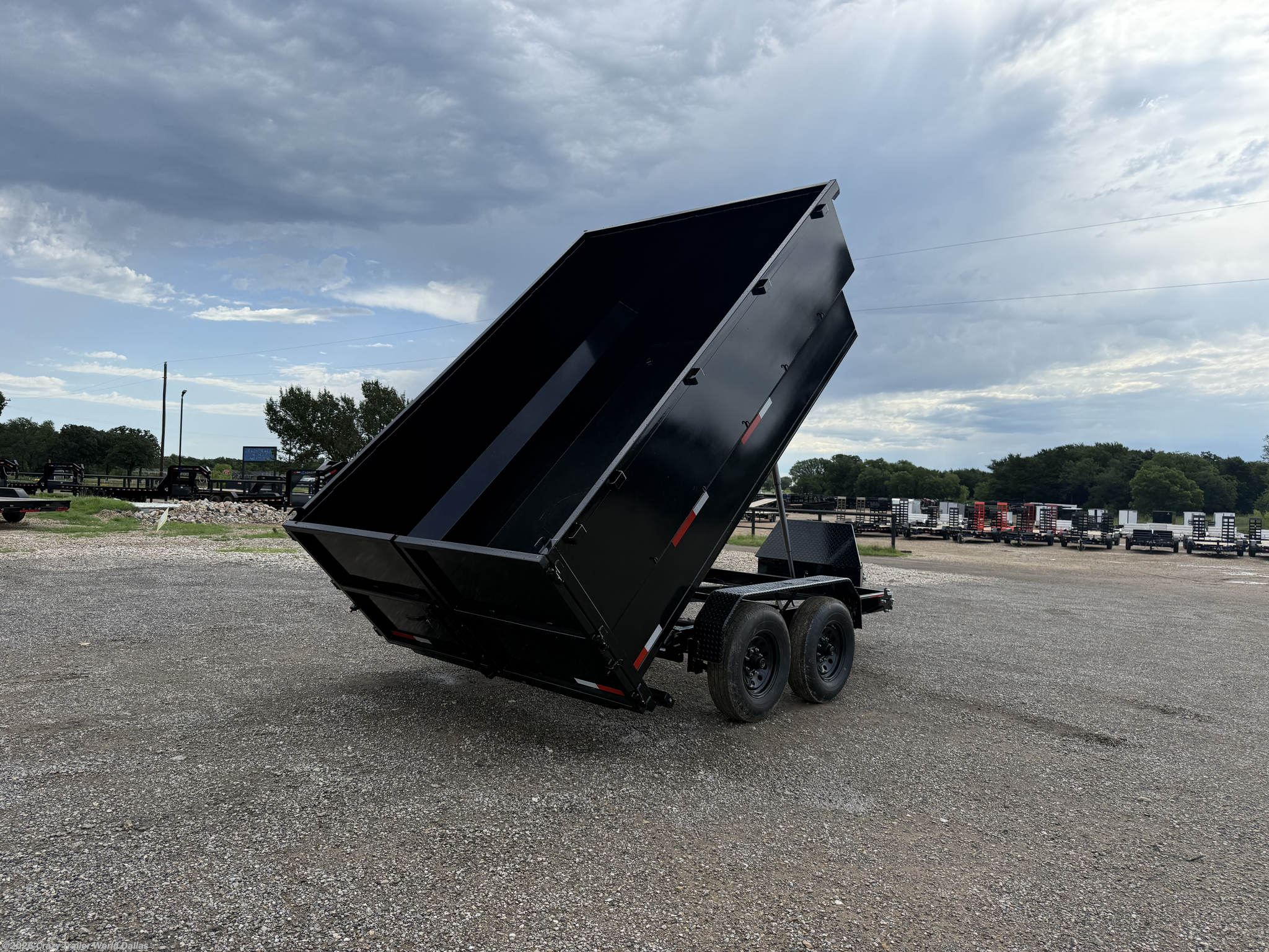 2026 Texas Pride 7x12x4 Telescopic Dump Trailer 14k GVWR - Image 5