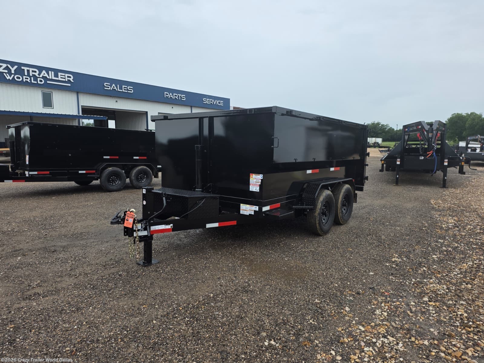 2026 Texas Pride 7X12X2 Telescopic Dump Trailer 14K LB - Image 4