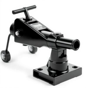 Direct-Weld Square Jack with Top Handle (8,000 lbs, 15" Travel)