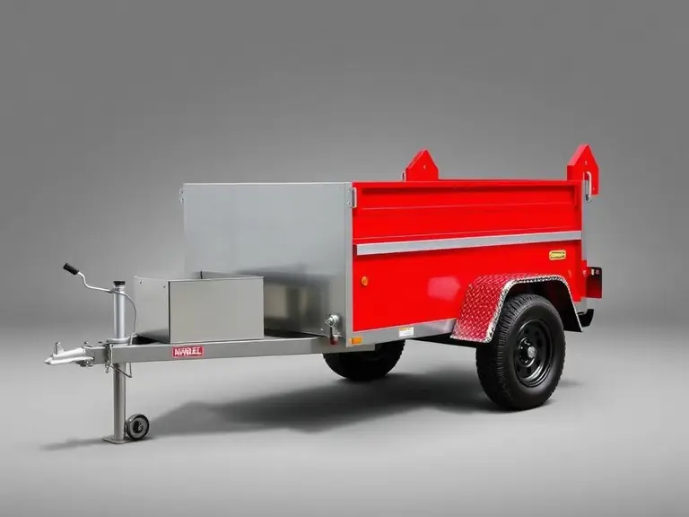 Compact 10ft utility dump trailer for sale
