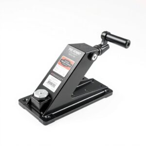 Bracket-Mount Swivel Jack with Side Handle (2,000 lbs, 15" Travel)
